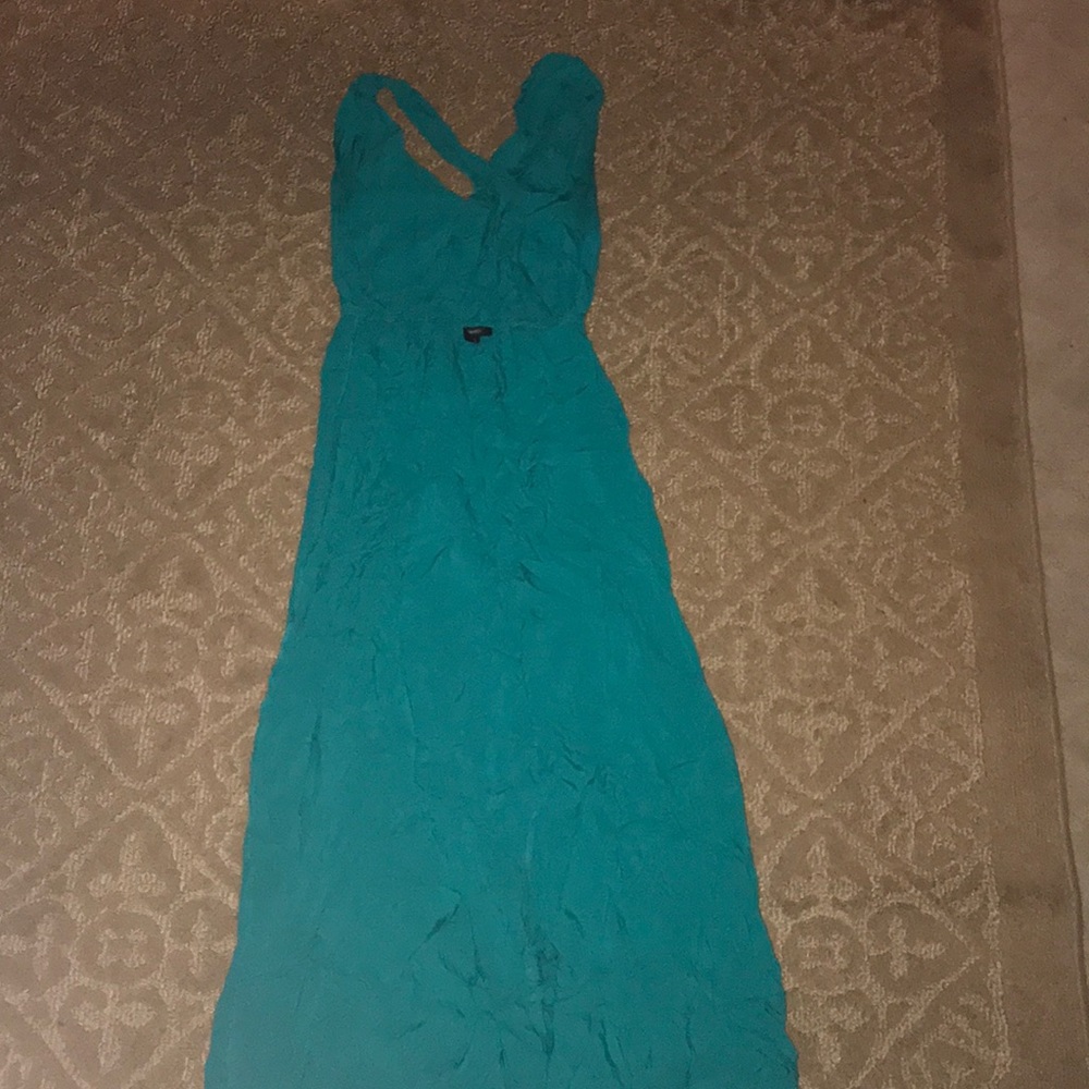 Teal dress
